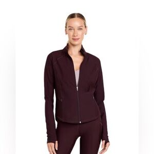 Old Navy Deep Burgundy PowerSoft Full Zip